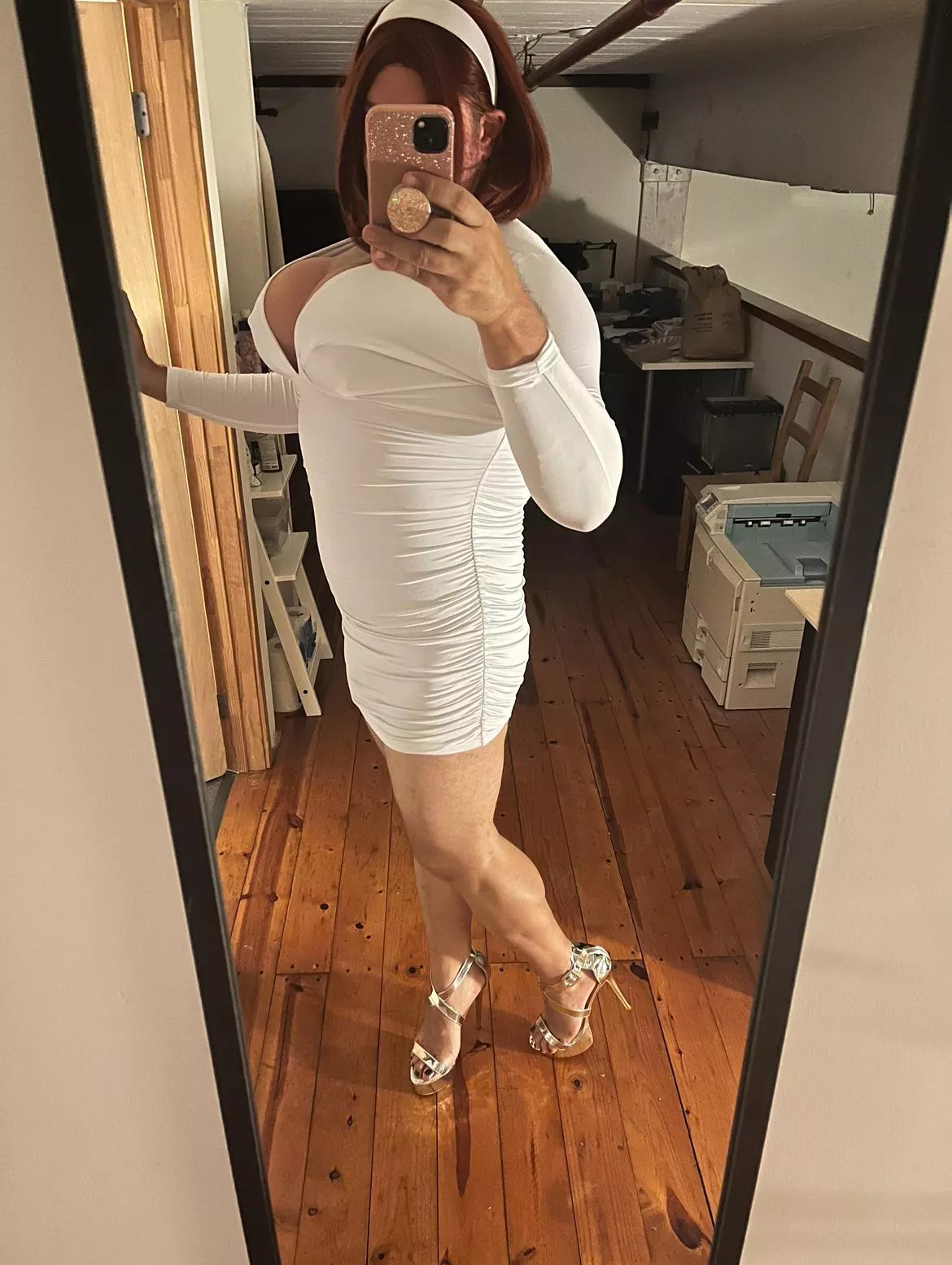 What can we go do with me in this dress and heels?