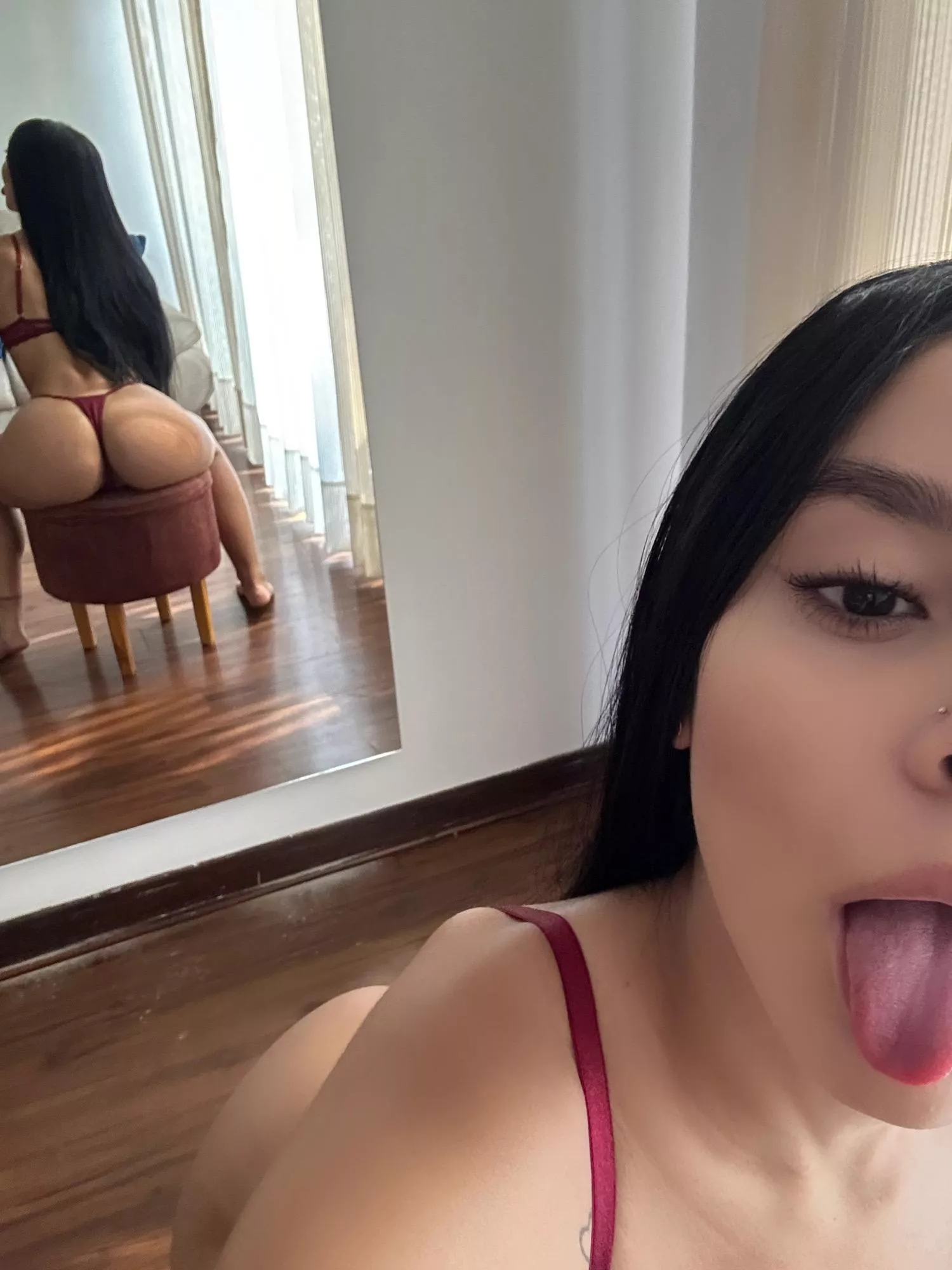 Would you bend me over this chair and finish inside of me? [wbo oc]