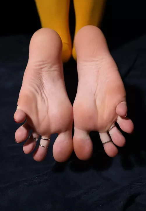 Would you sniff or lick between my toes?