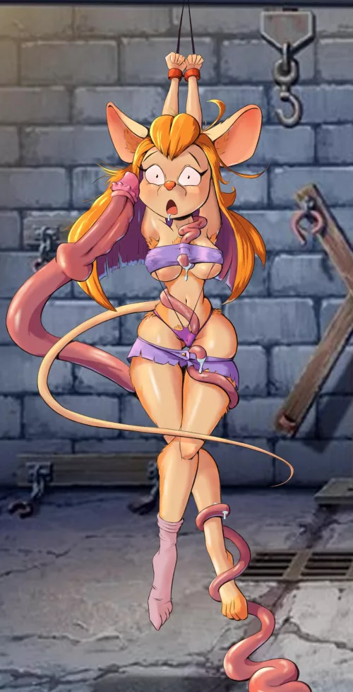 You back! I missed you. [Gadget Hackwrench] (andomArt)