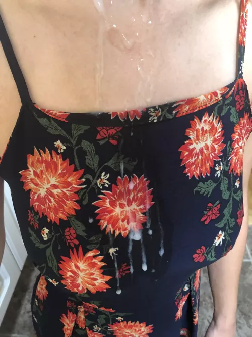 all over my dress :)