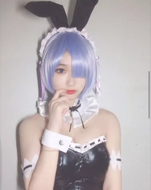 Bunny girl Rem by Miho