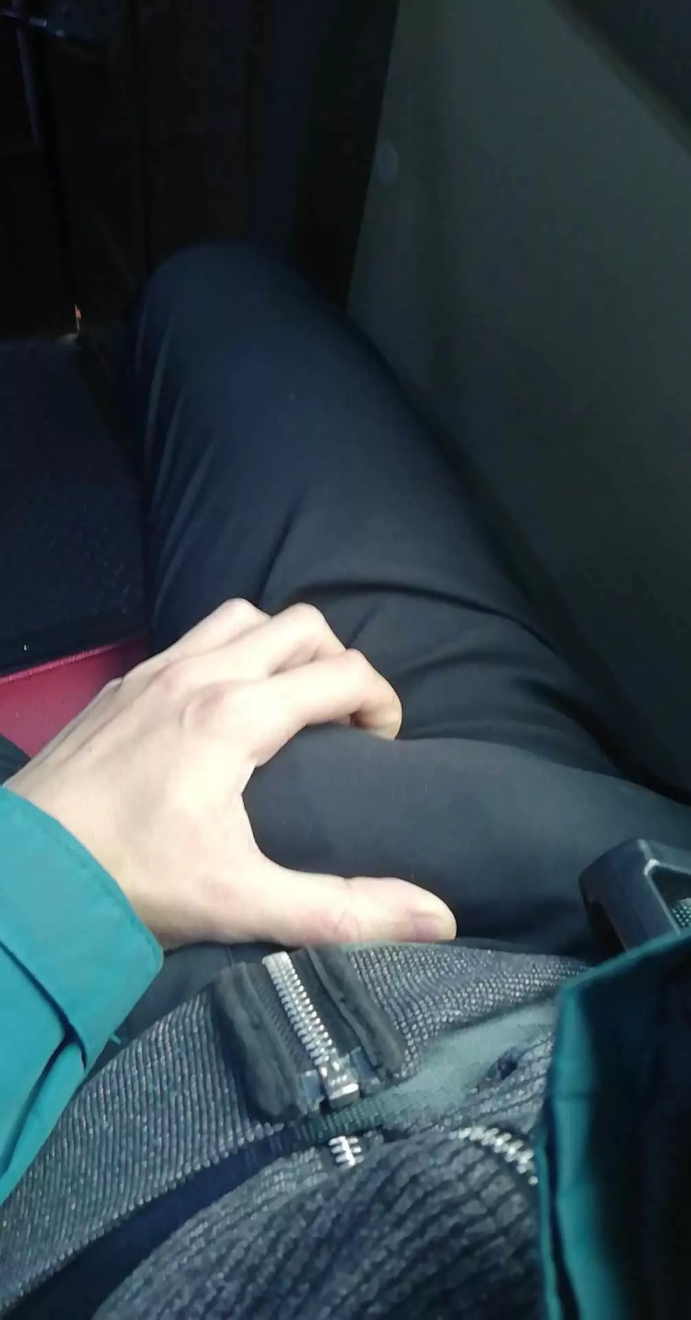 Can't really hide this on this coach 