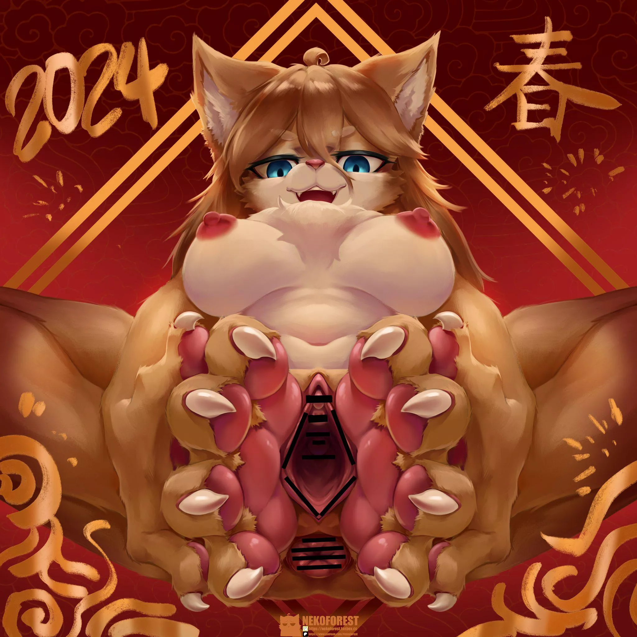 Careful not to get lost in the void. (NekoForest) [F]