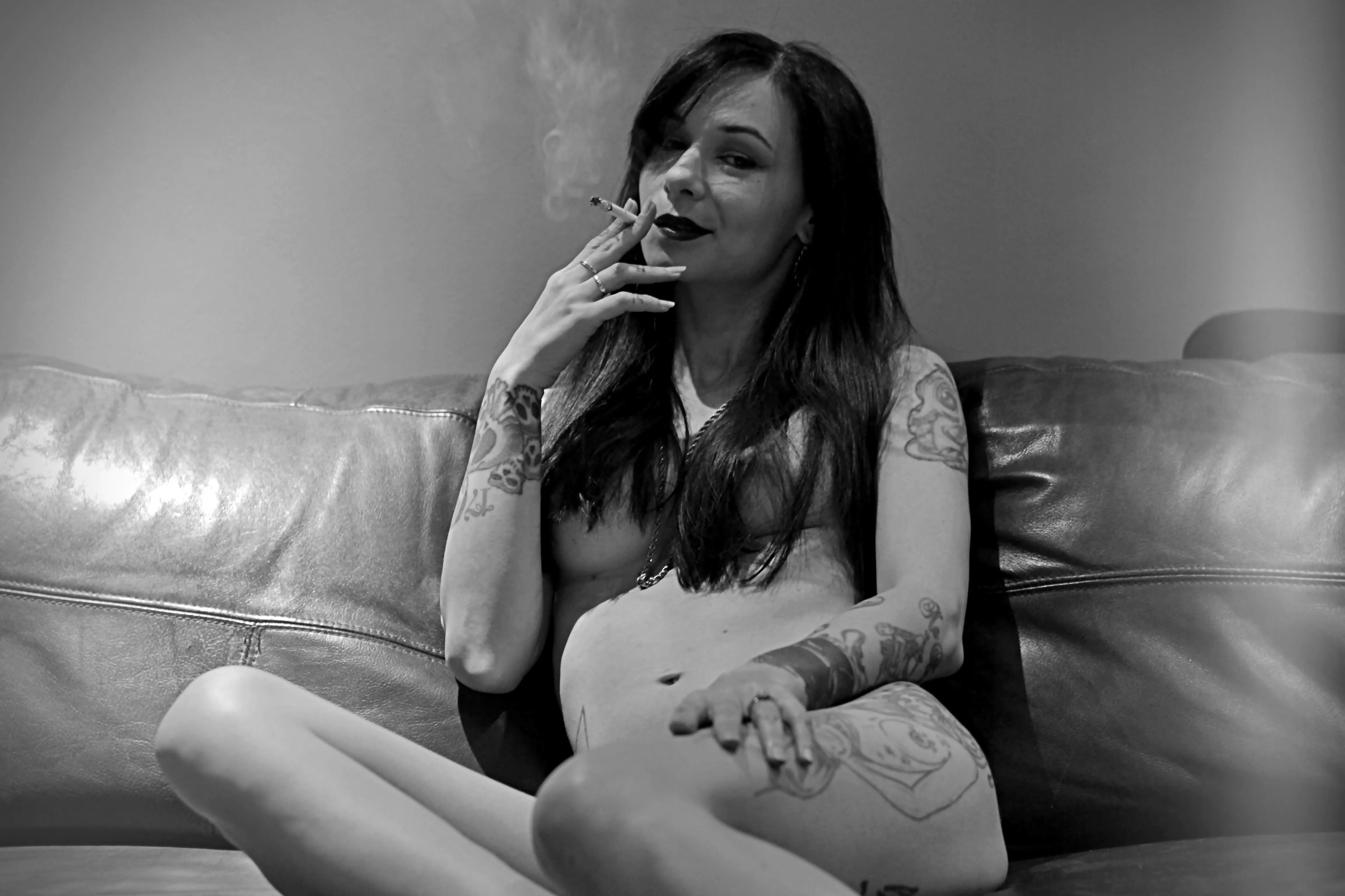 Casual smoke, all natural…