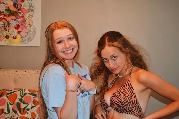 Covering up because she's so envious...