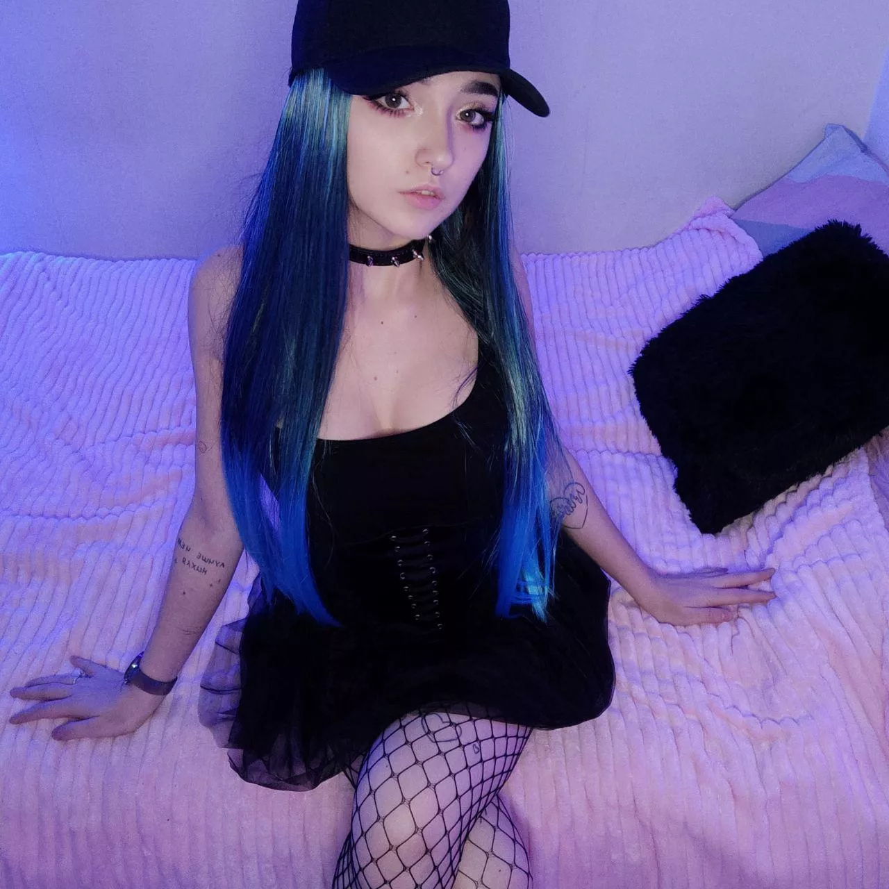 Describe my punk outfit in one word