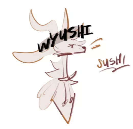 doodles of my sona! (Art by me!!)