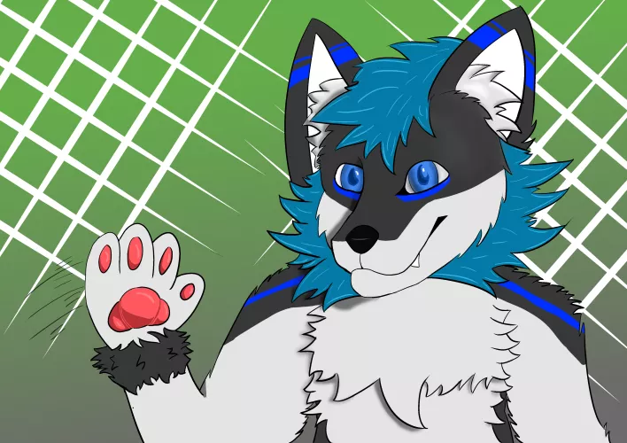 Drew my best friends fursona, it's my first time drawing a foxxo but it was a lot of fun (Art by me u/Admiral-huzky)