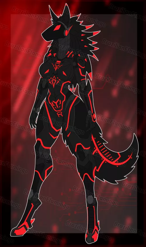 Evil Cyber protogen Adopt for 35$!