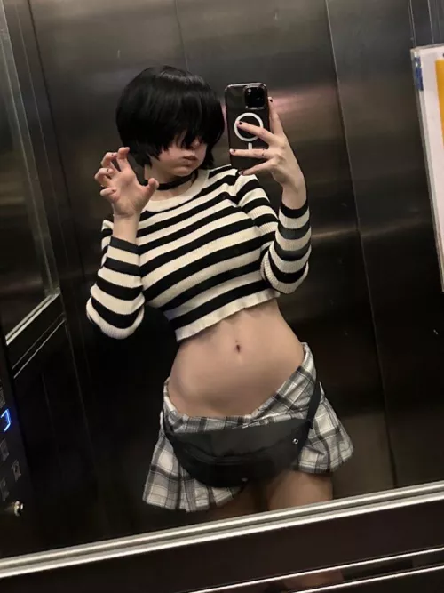 i find it sexy wearing this to college