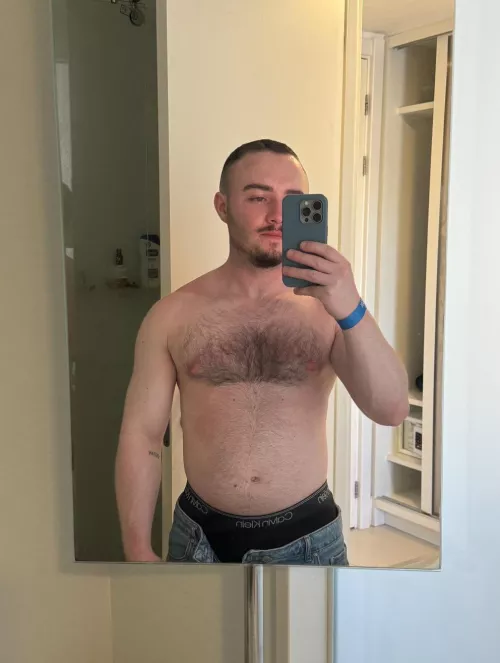 I had to open my jeans after the buffet lol