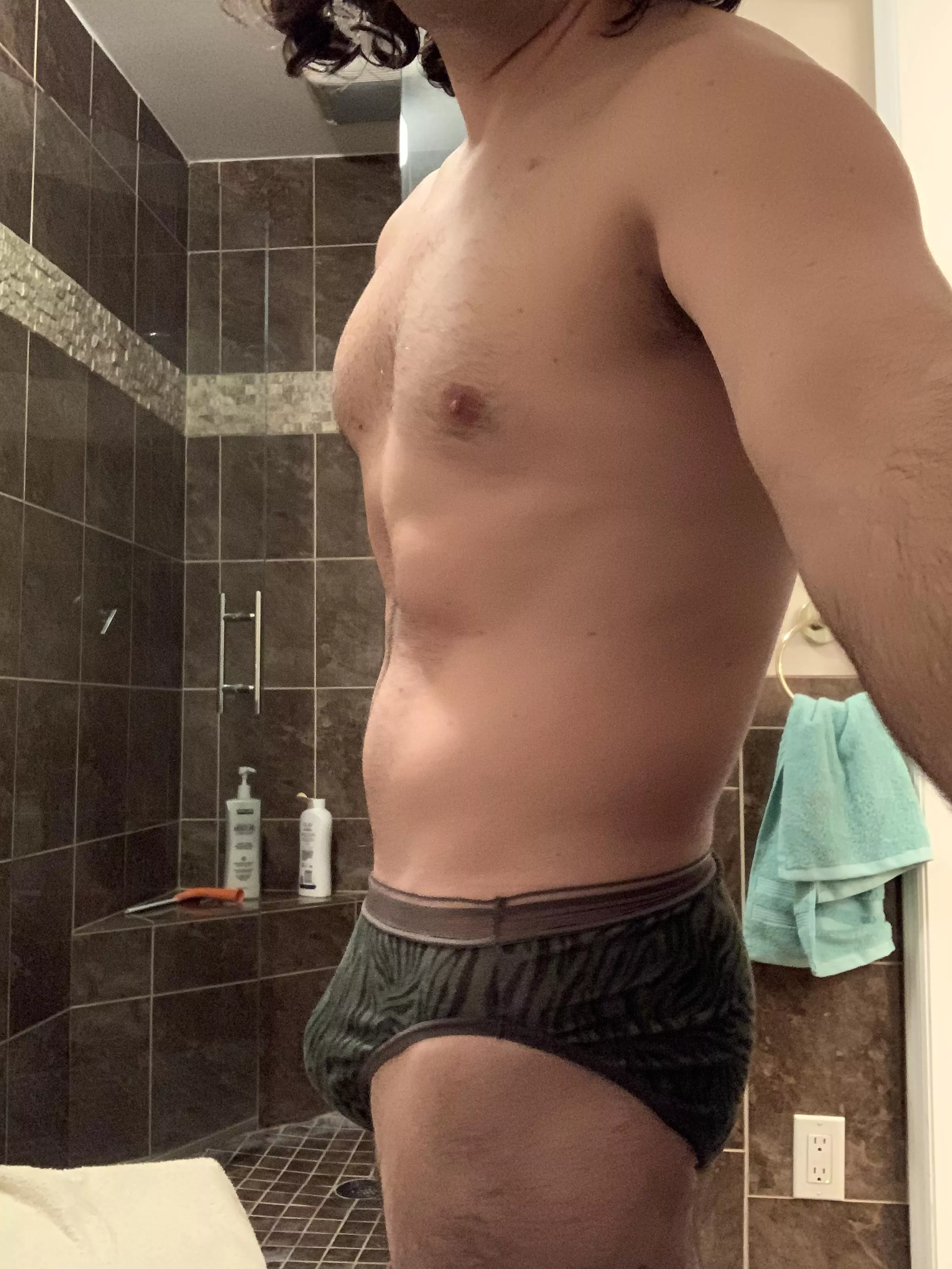 I was proud of my new shower door. It’s nice right?