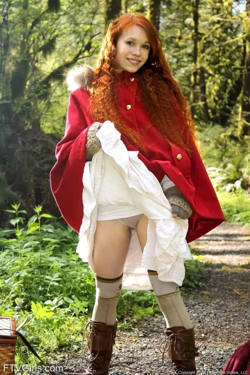 İf you saw her alone at forest,what will be your first reaction?