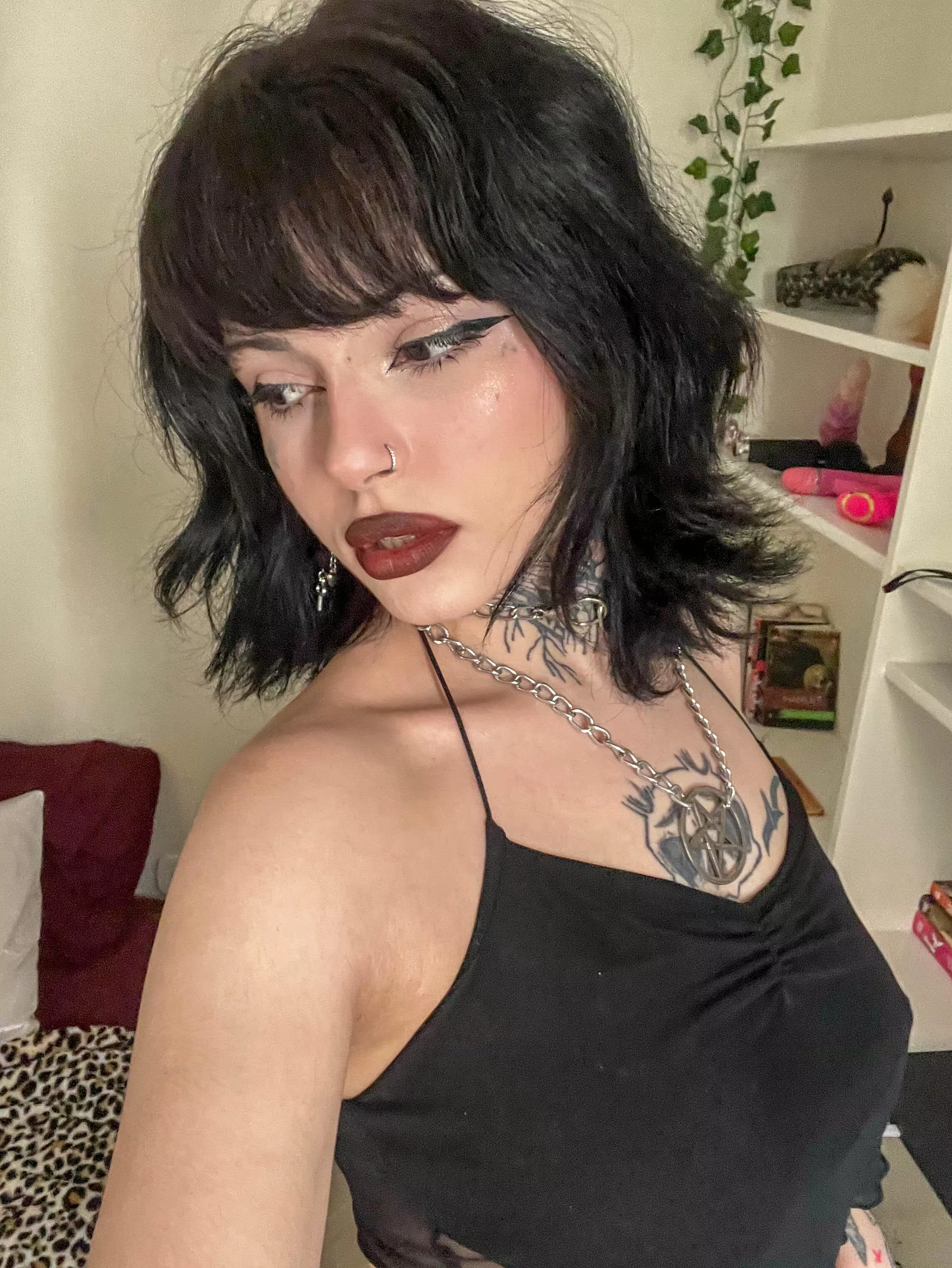 I'm actually super sweet and shy, I just look naughty