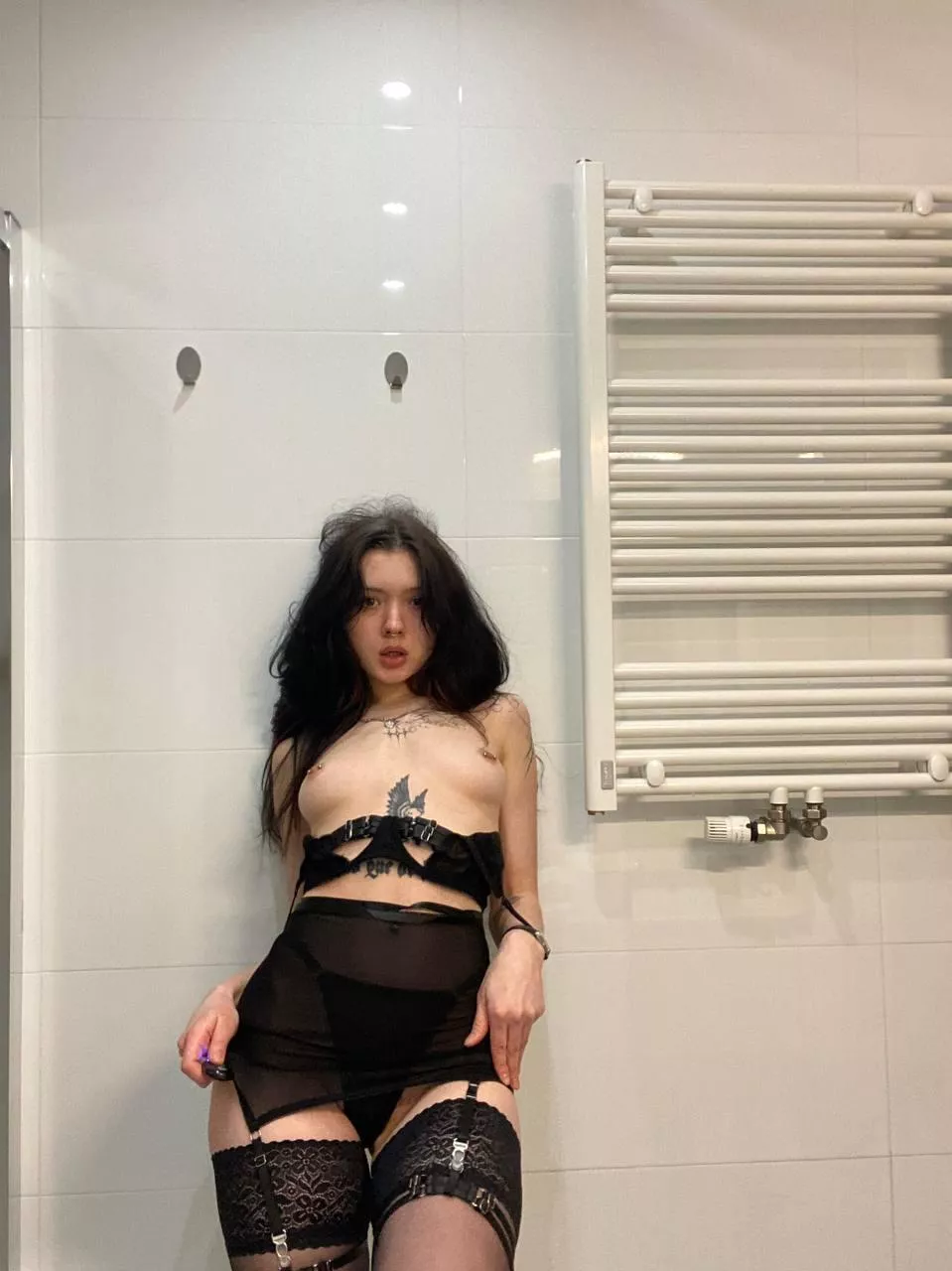 I'm opening my tits just for you