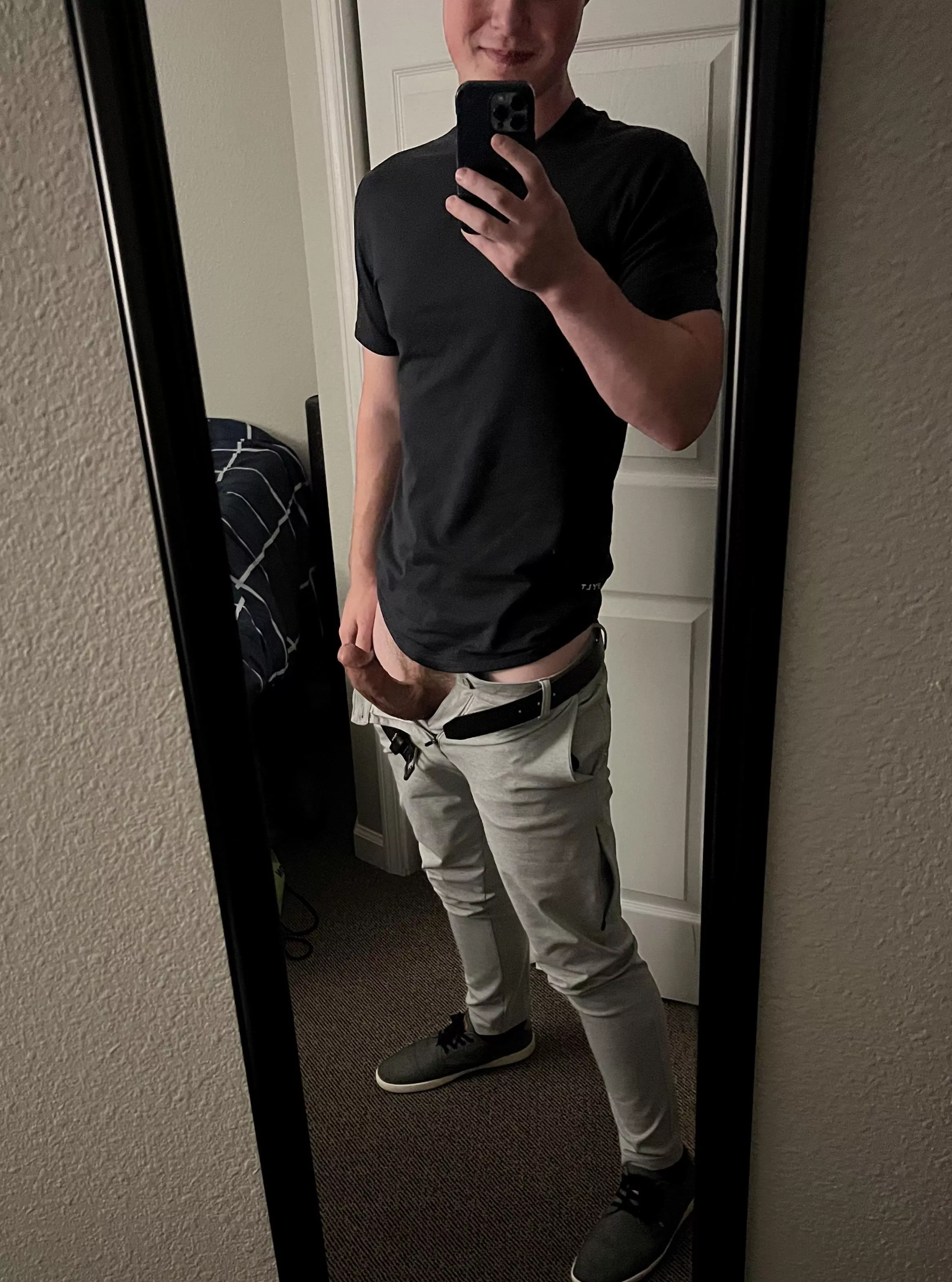 I'm very turned on tonight. Pms open