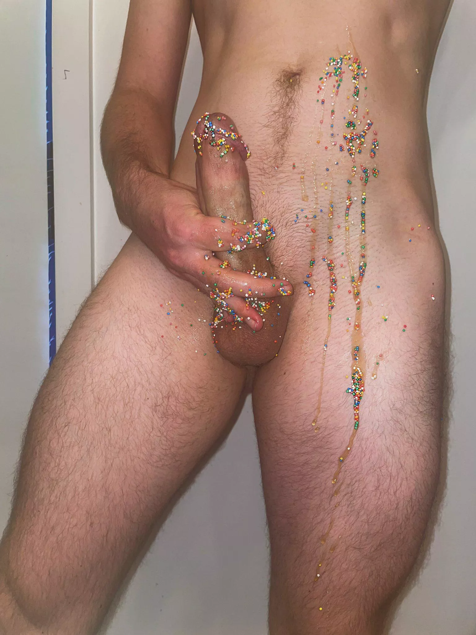 I've made a mess, who's got a warm tongue to help?