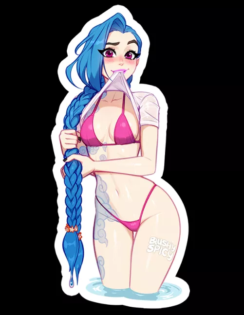 Jinx Shirt Lift (blushyspicy)