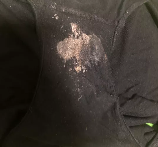 Look at this dried grool