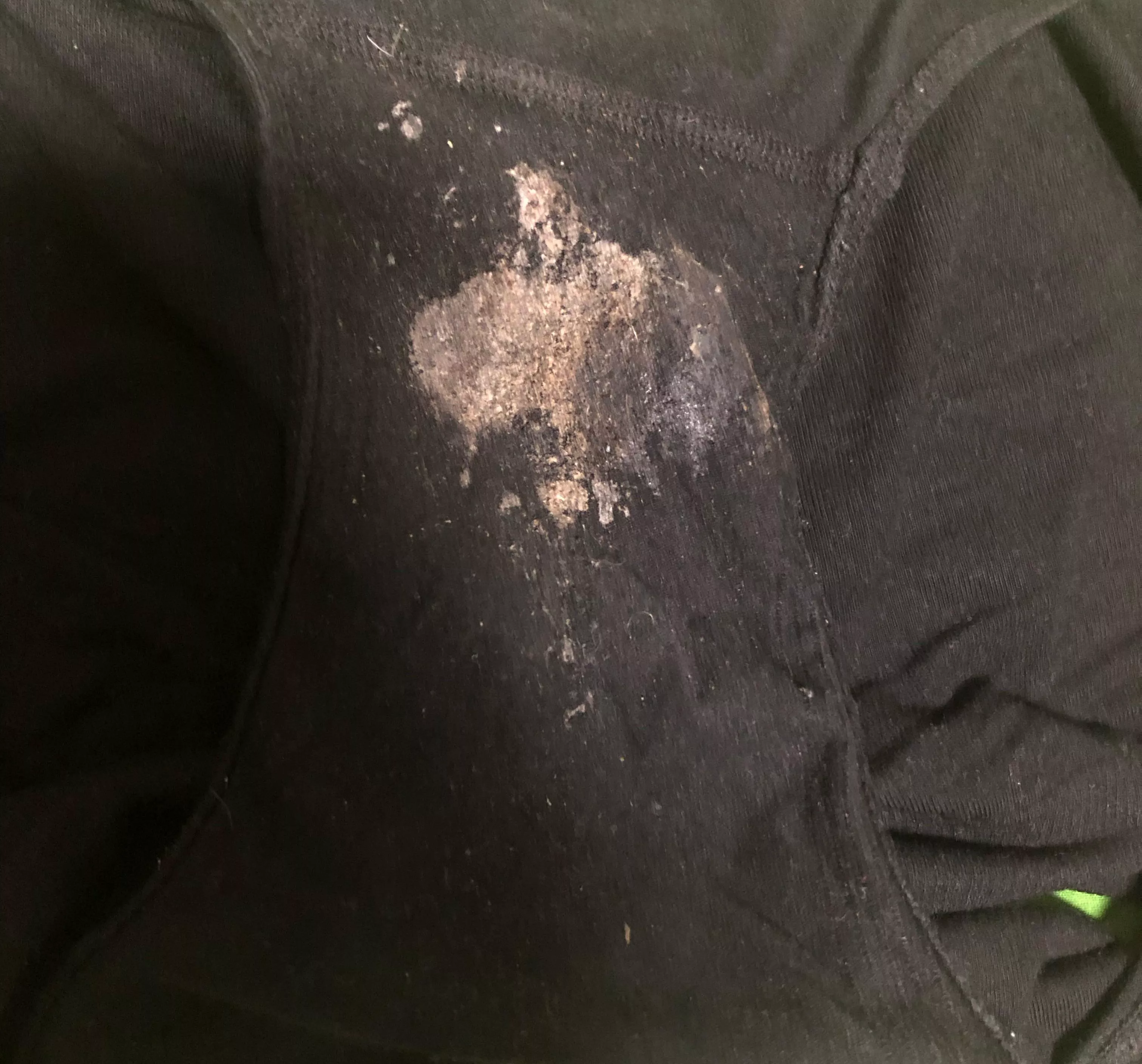 Look at this dried grool