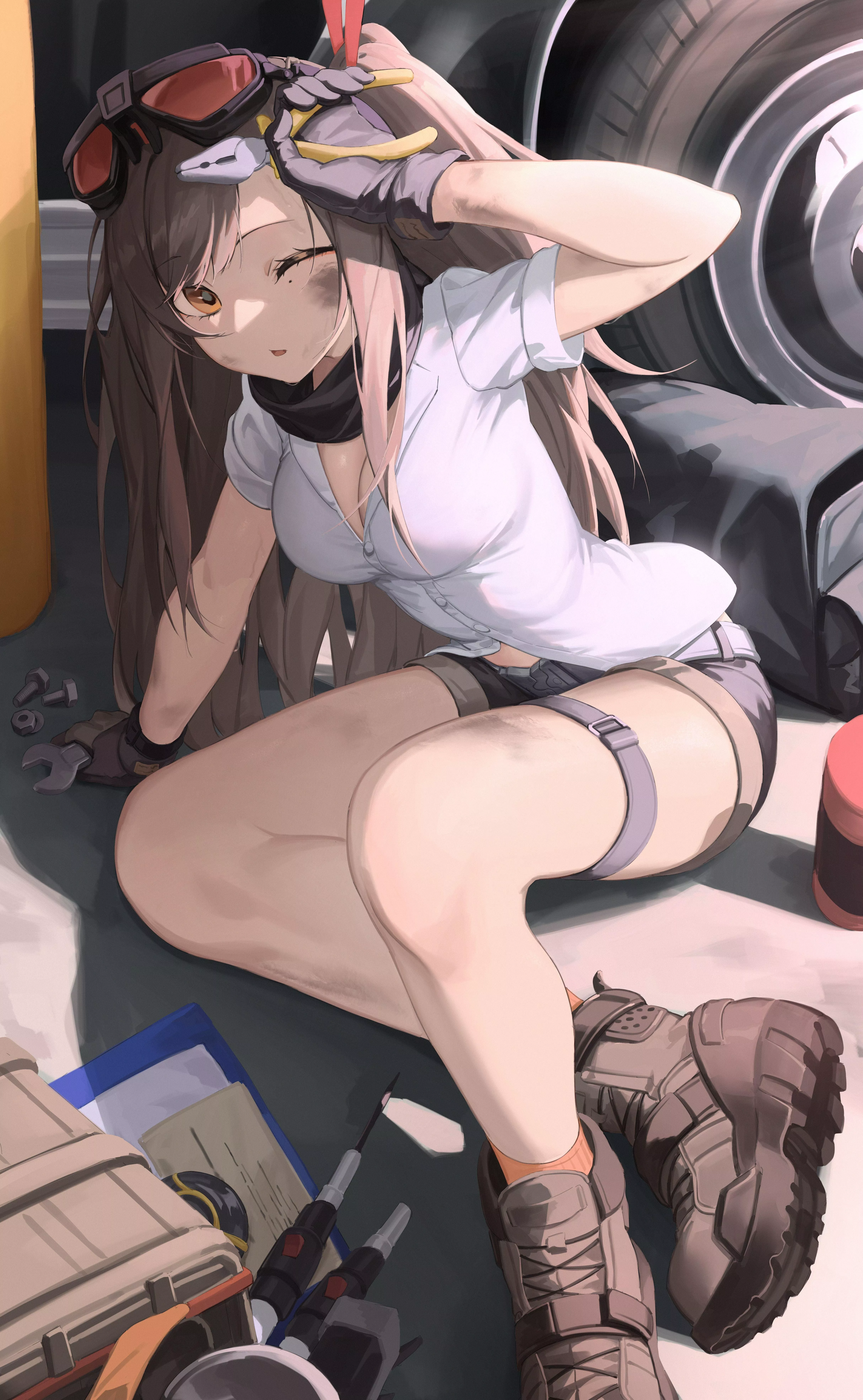 Mayling Hard at Work [Girls' Frontline]