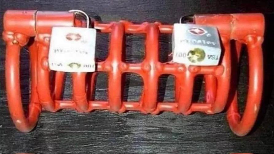 Need a group of men to lock me in this with a random boy~