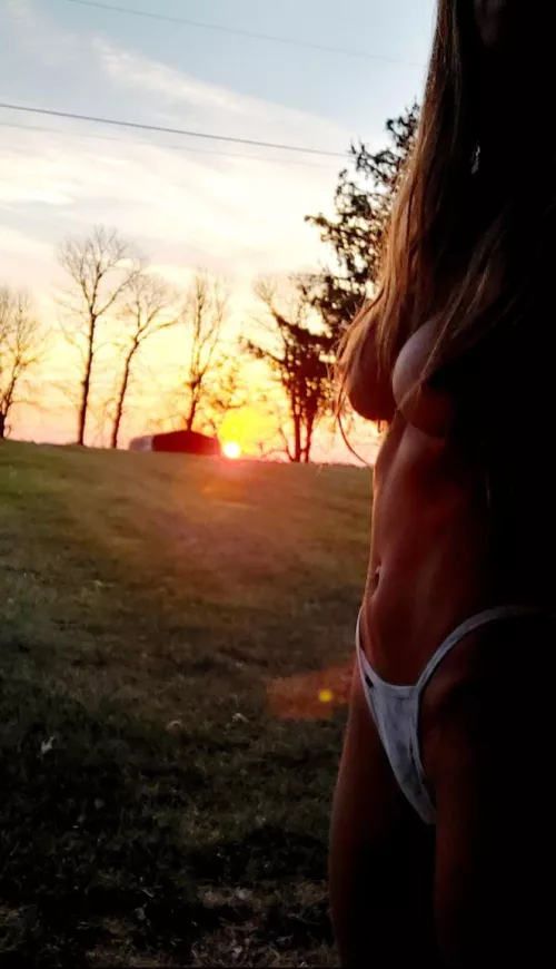 Nothing beats Sun on the Skin in the morning 