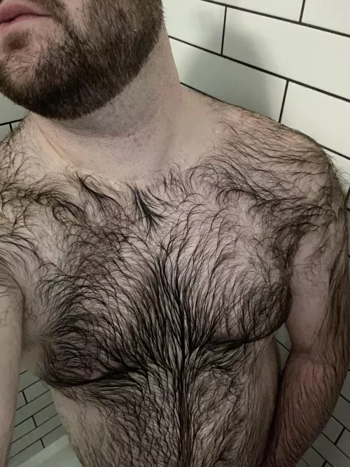 Right after the shower