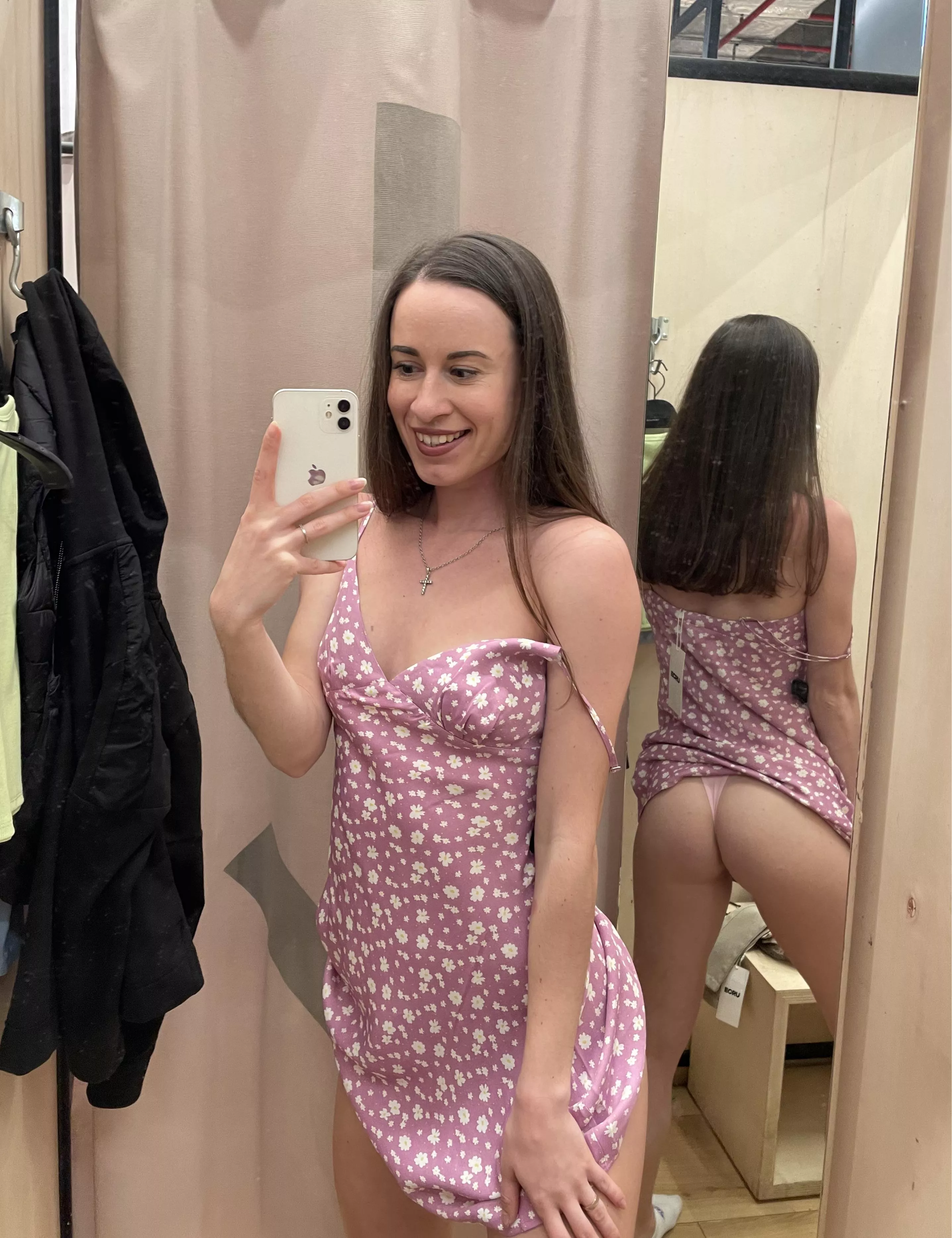 The fitting went well☺️