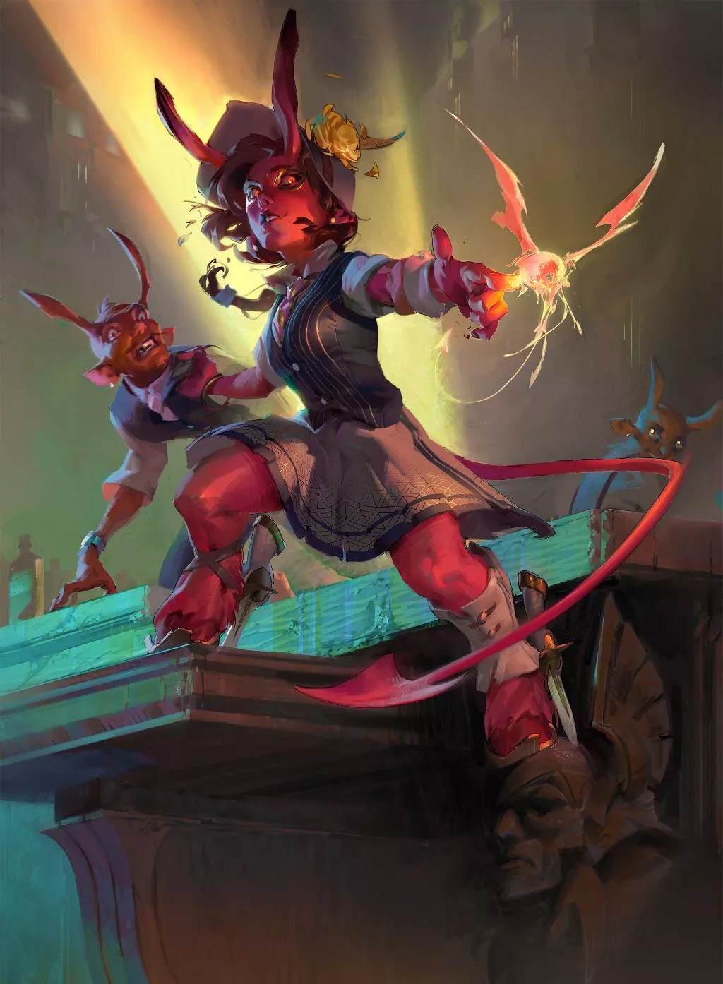 This devil token from magic the gathering drives me crazy