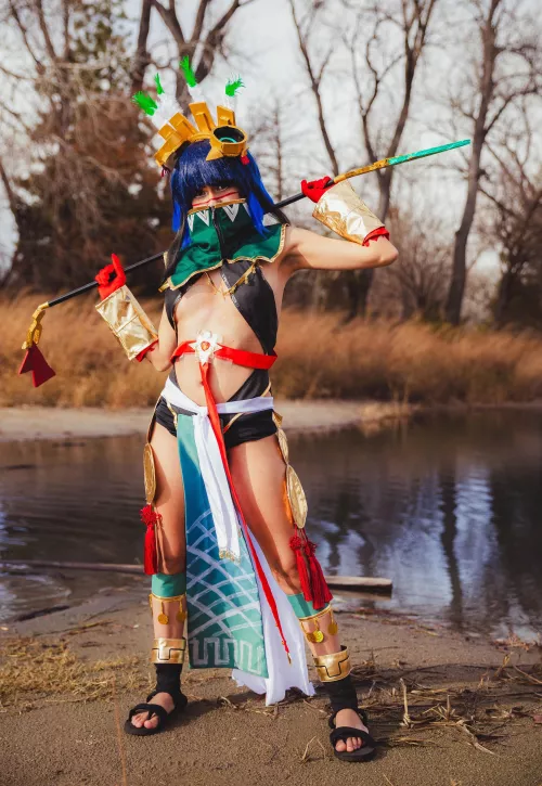 Tlaloc cosplay - fate grand order
