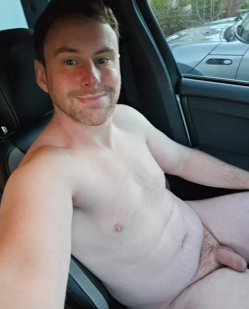 Towel use for the courtesy car 😁