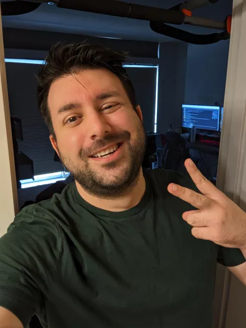 Who else is working this fine Saturday? (minus the selfie mental health break)