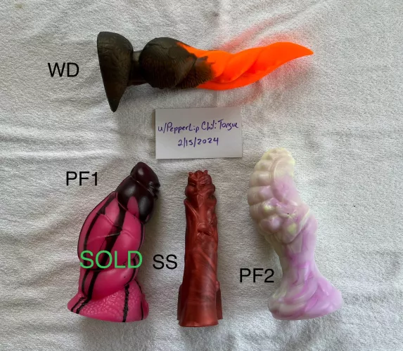 WTS pleasure Forge, Weredog & Satan (USA Free Shipping)