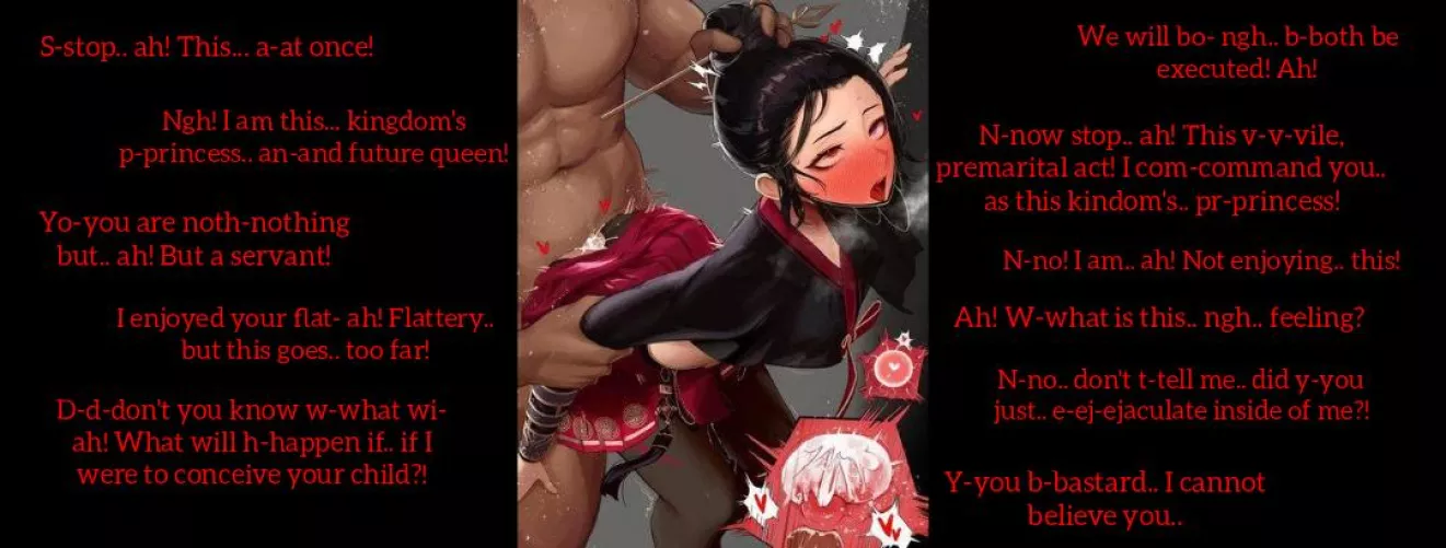 A princess gets raped by her servant | [Sex] [Breeding] [Impregnation] [Rape] [Princess] [Servant] [Patreon: Monaim]