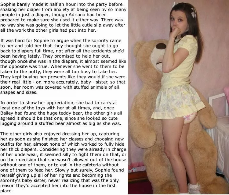 Abdl diaper girl captions