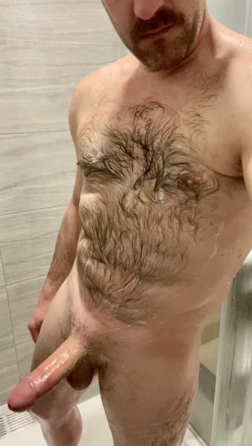 Any volunteers to help in the shower?