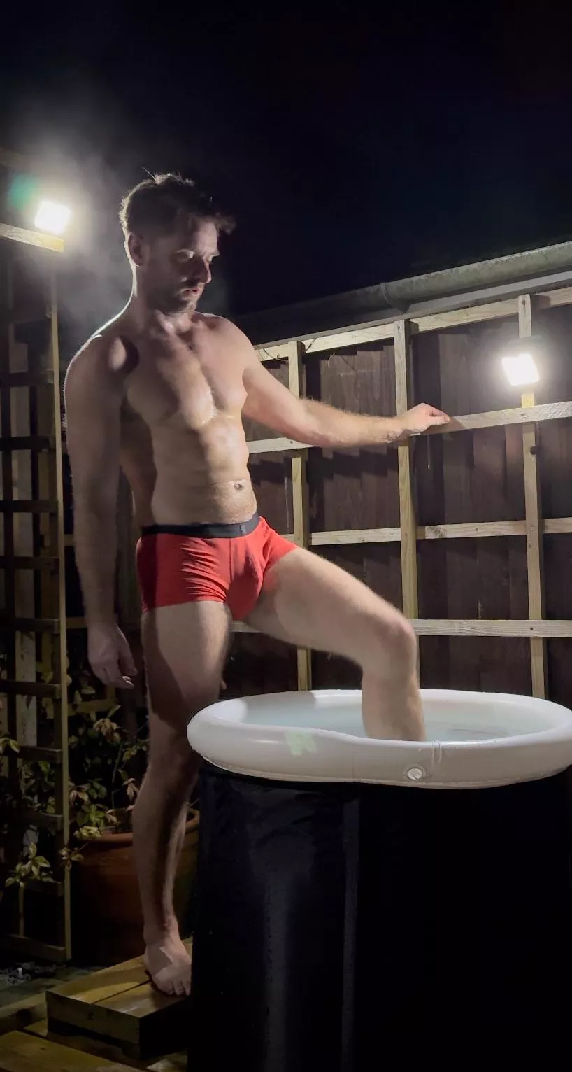 Are you joining me to cool down after? (M)