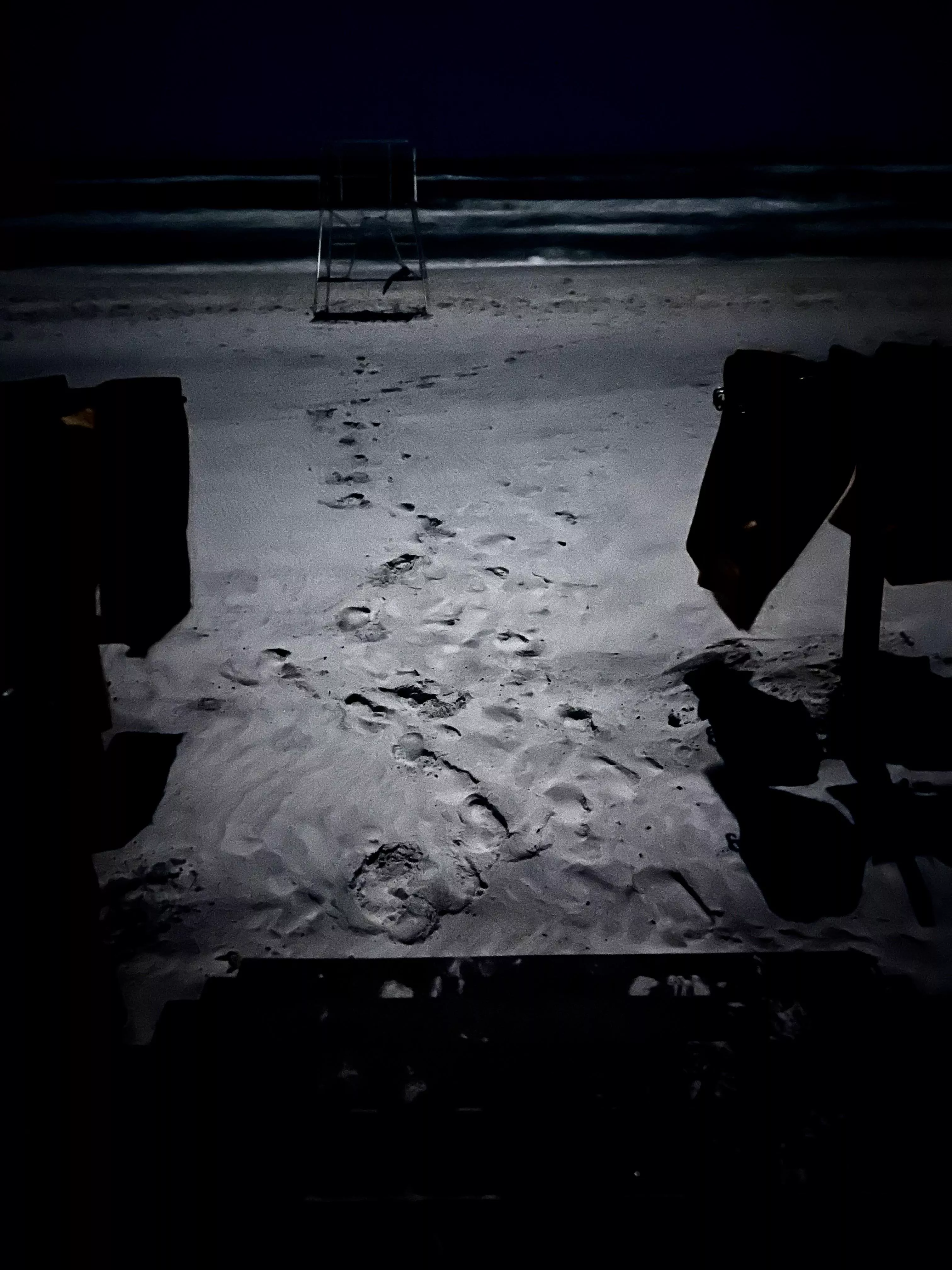 Beach at night. Seagrove Beach, FL