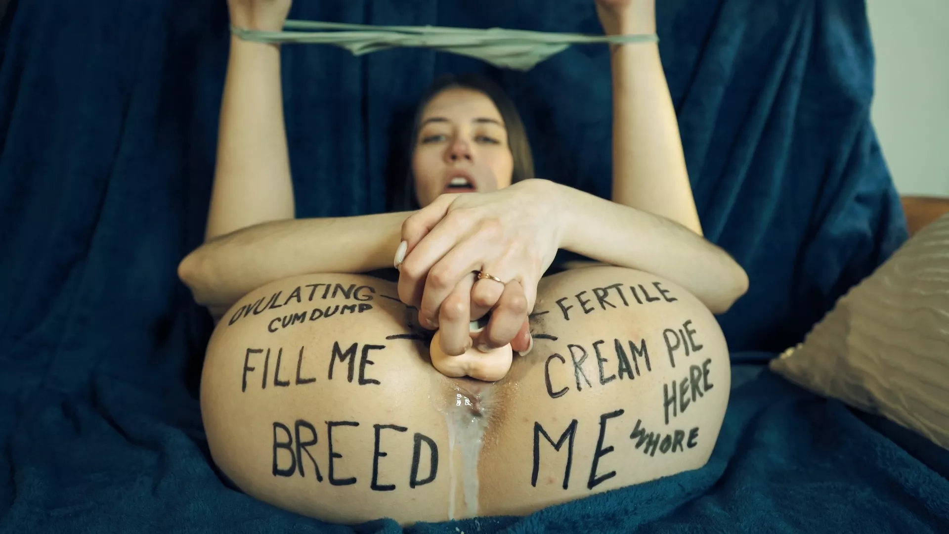 Check my page if you like skinny, tall girls with long legs and lovely smile. I enjoy stuffing my pussy so much! I make videos on various topics: ass worship, impregnation fantasy, slut talk, queefing, GFE, beautiful agony and more