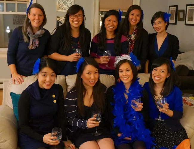 Church milfs. Innocent or nah?