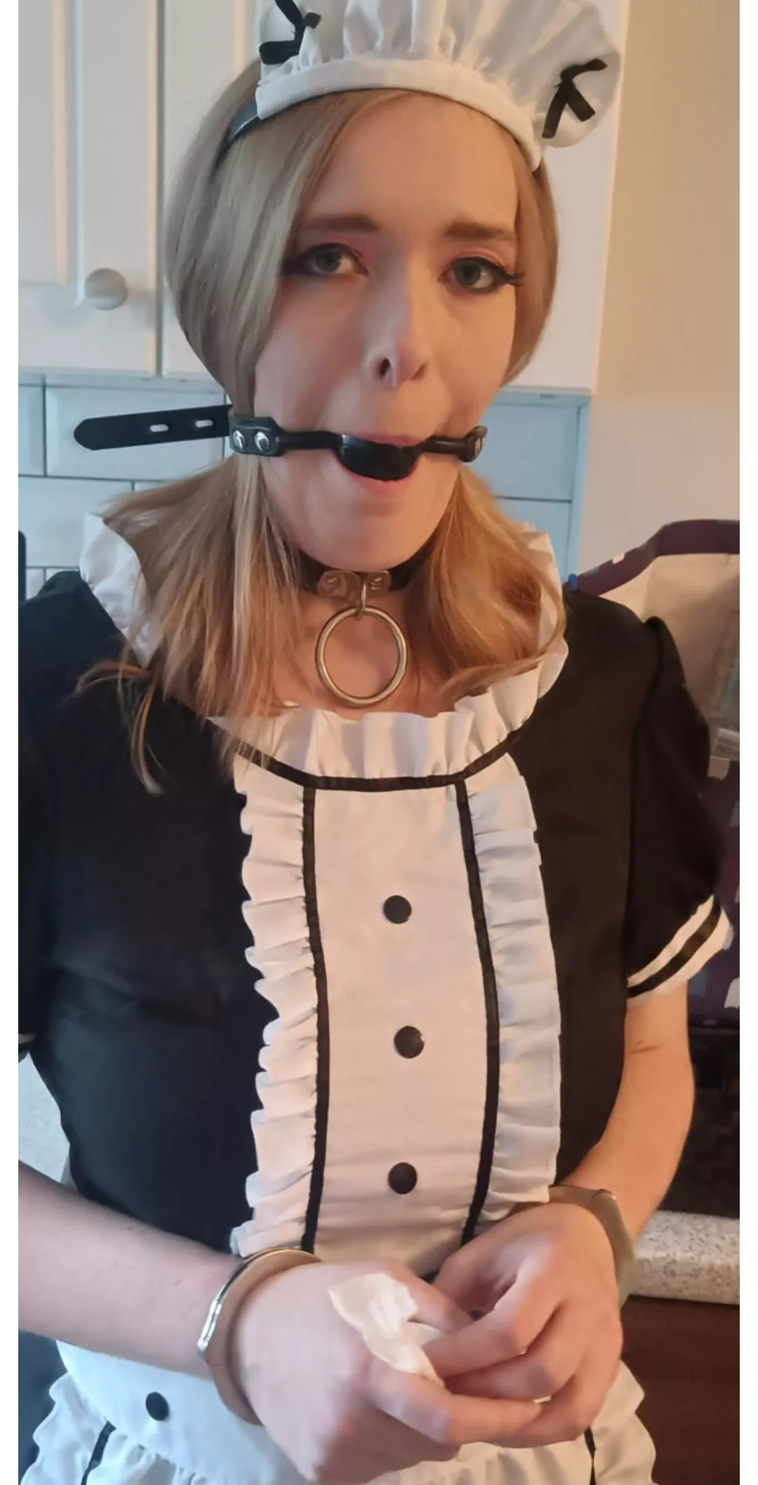 Collared and ready to serve