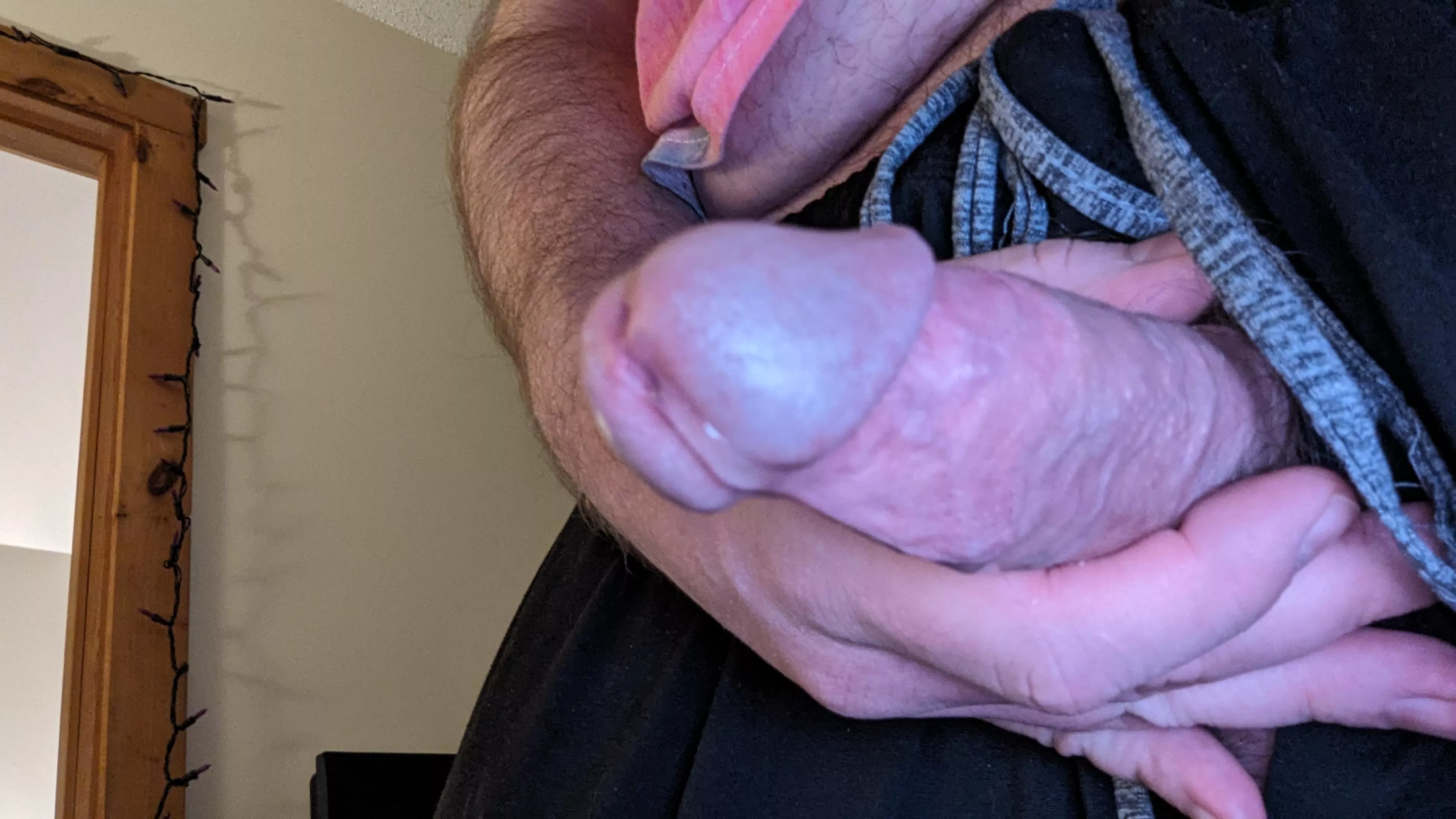 Edging out drop after drop.