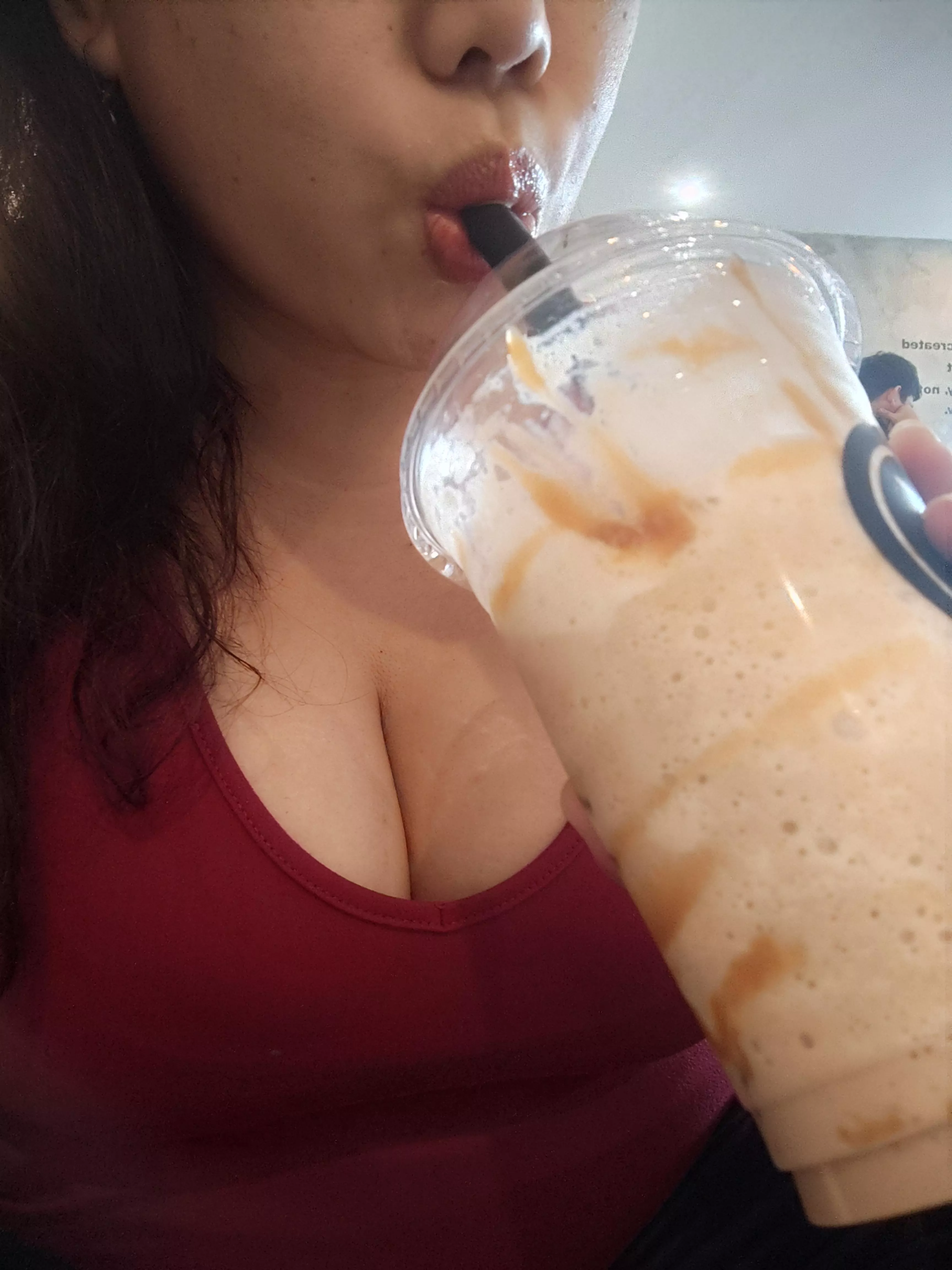(f) Just me and my coffee