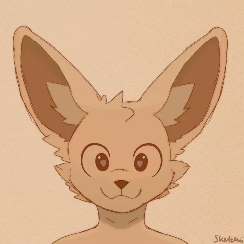 he is looking respectfully 