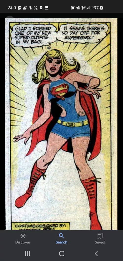 Her tits would pop out [Supergirl #7]