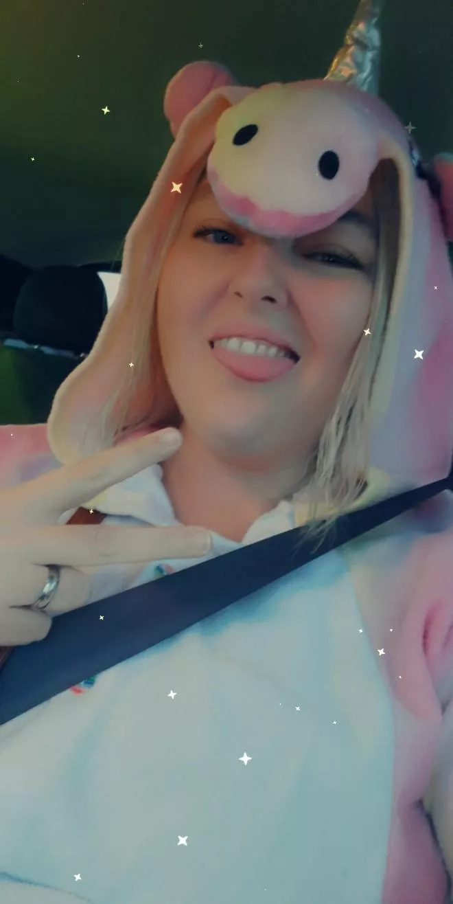 Hey bitches!!! It's sprinkle tits the unicorn. Lol I love this onesie