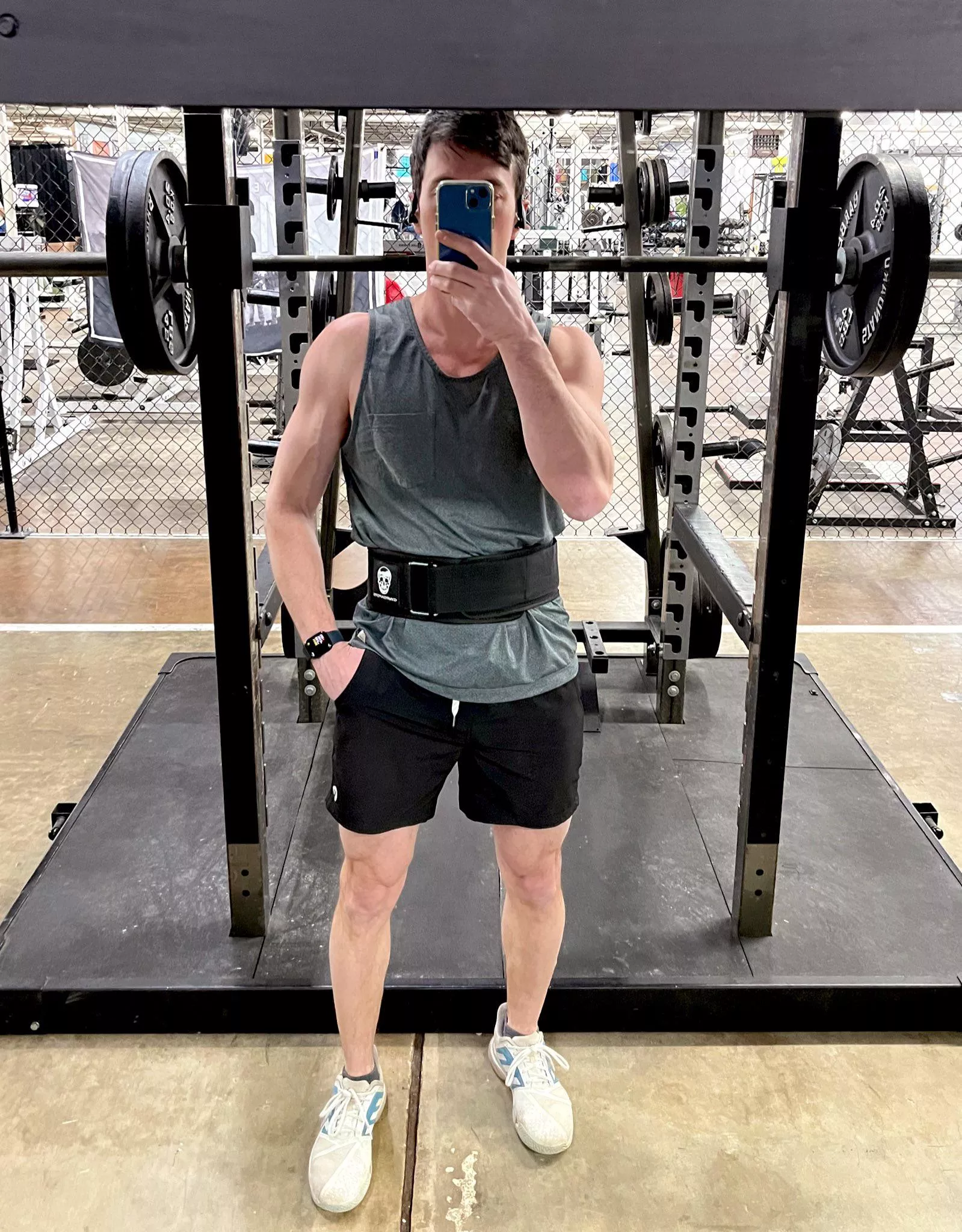 Hitting the rack today