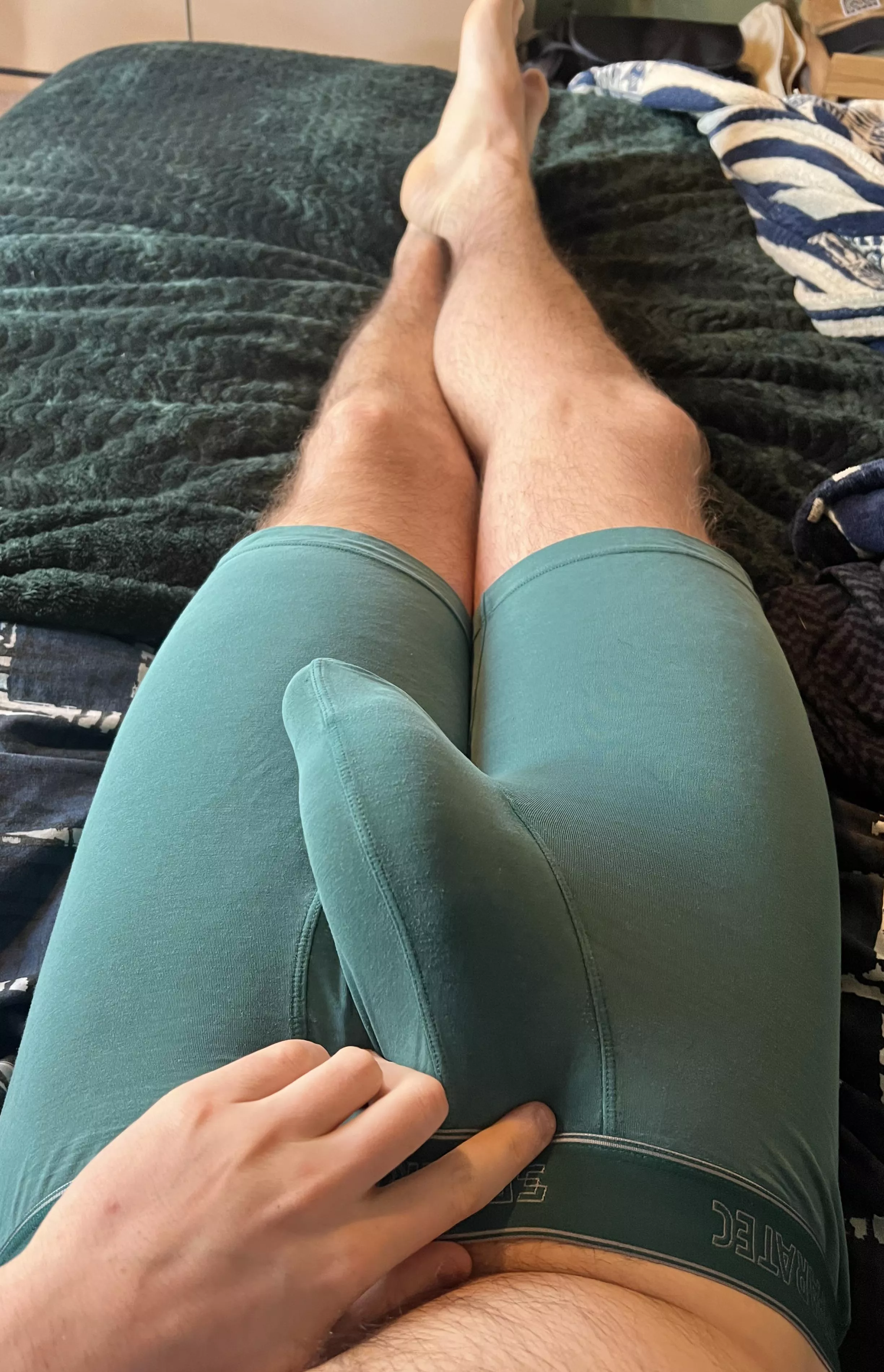 I can’t help but stretch them out